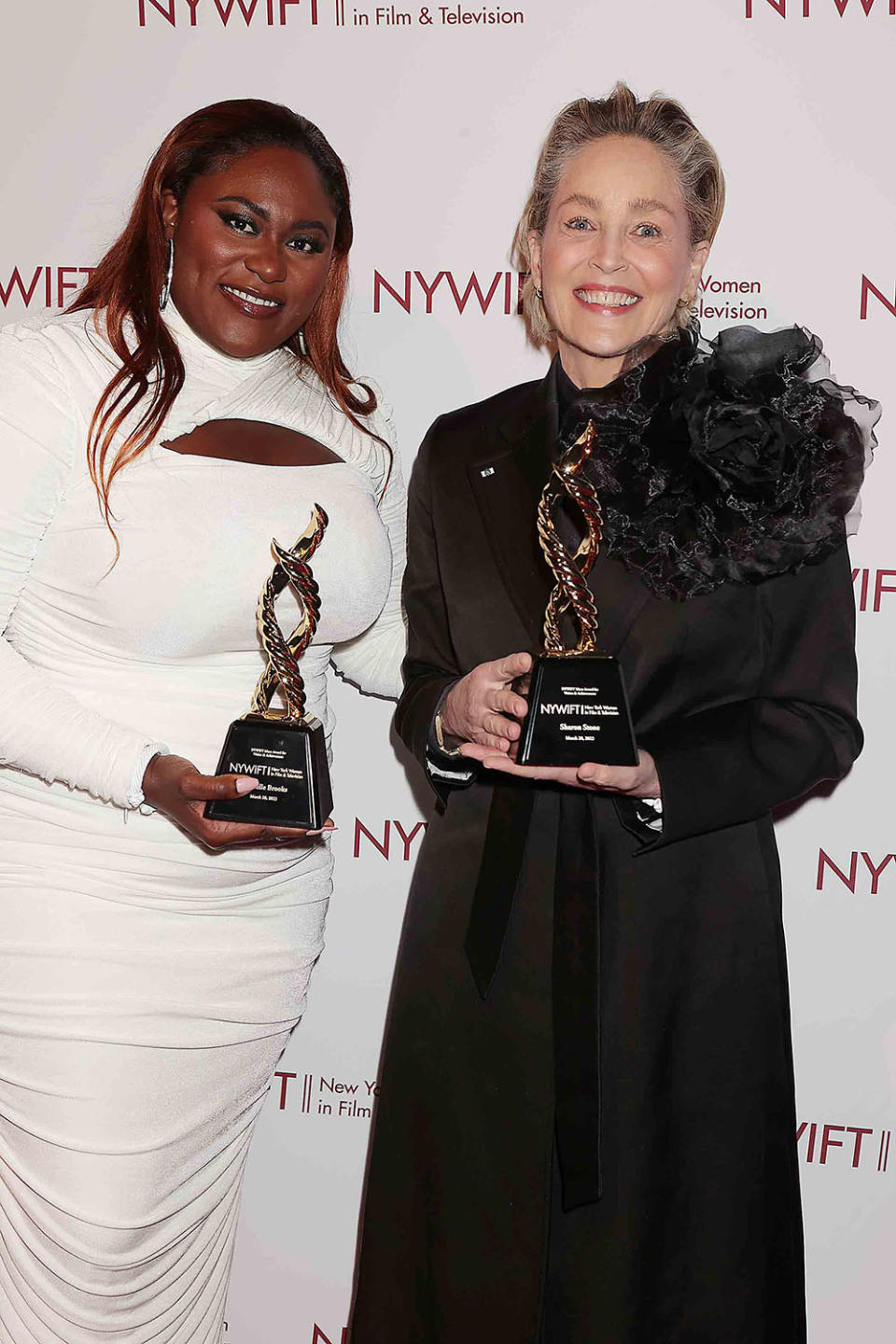 Danielle Brooks and Sharon Stone