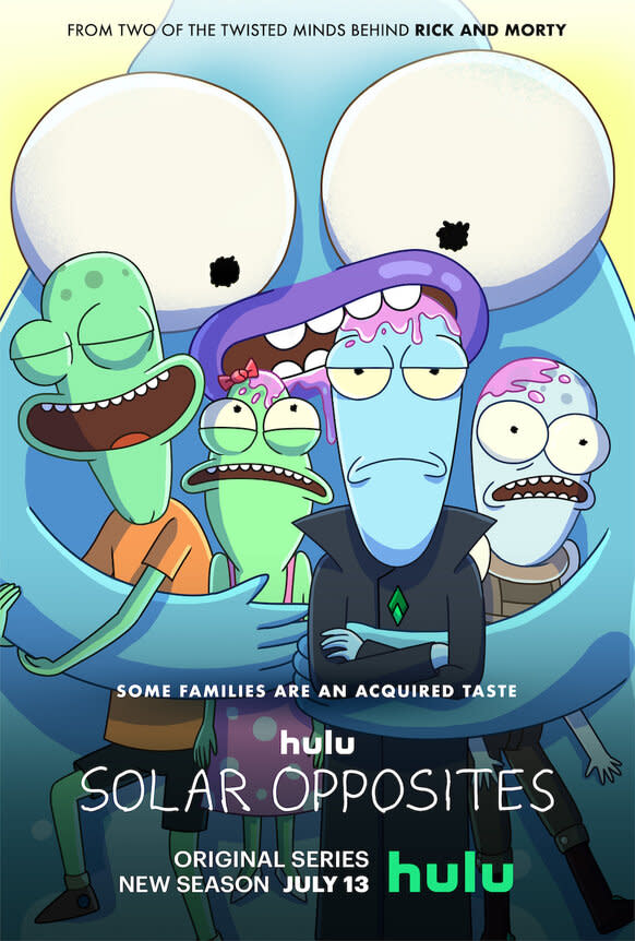 SOLAR OPPOSITES Season 3 Key Art