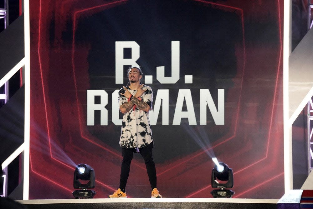 R.J. Roman from Jacksonville is making his fifth trip to the "American Ninja Warrior" finals.