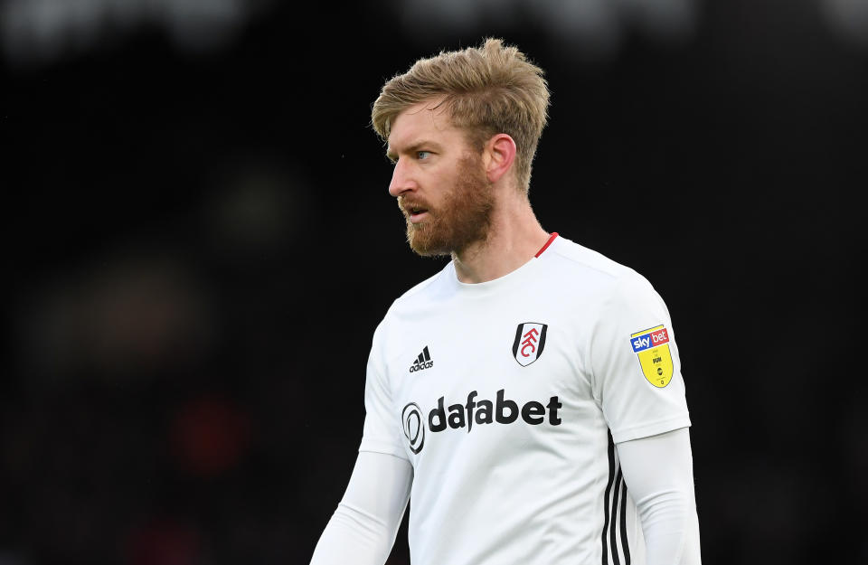Tim Ream looks on during a match.