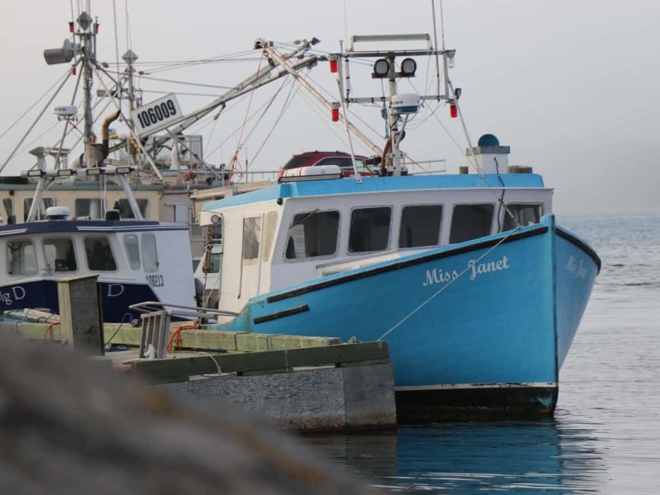 The FV Miss Janet seen here docked in Yarmouth, N.S., on Oct. 14, 2021. (Jeorge Sadi/CBC - image credit)