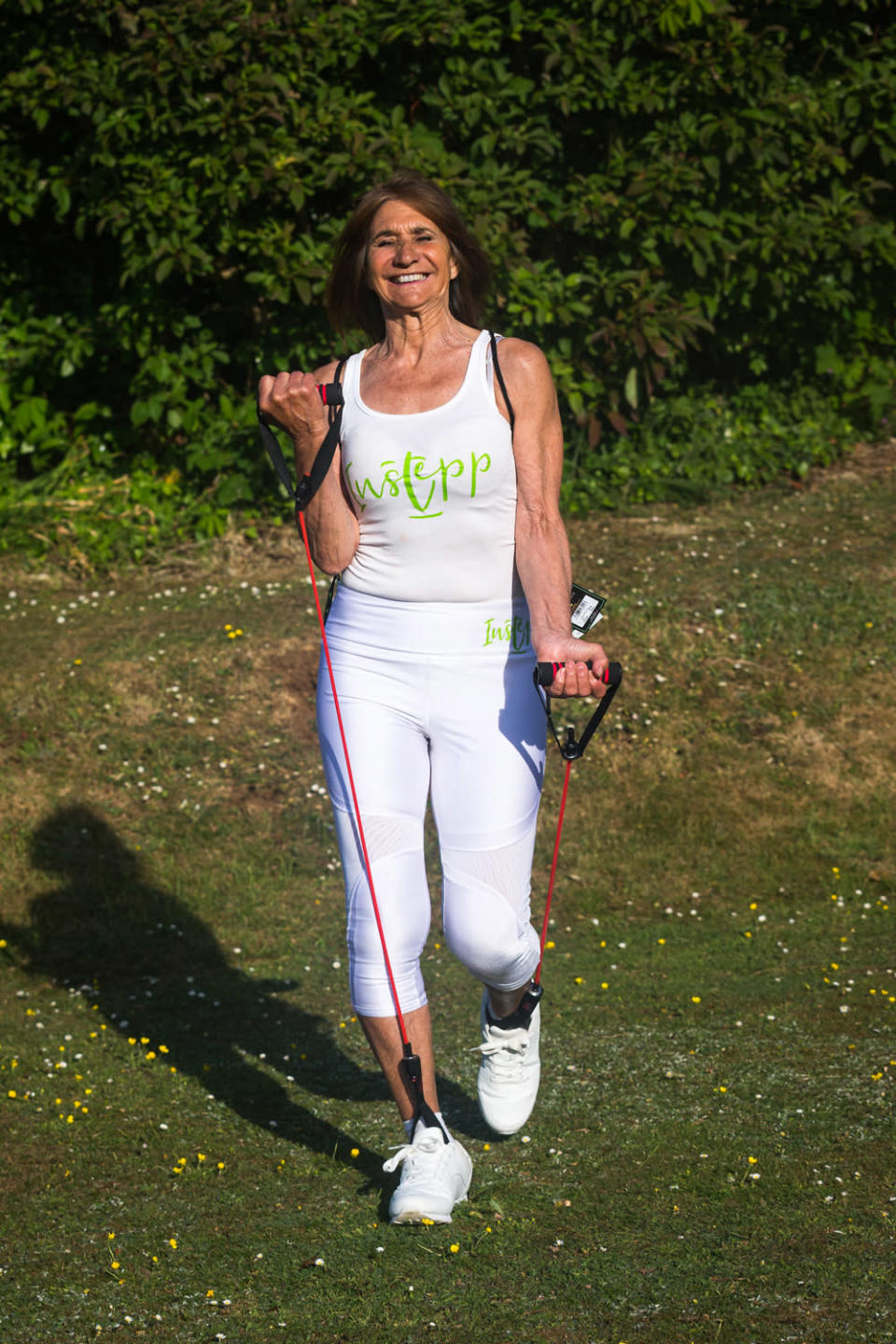 Julie Ford, 69, still works as a part time PE teacher (Collect/PA Real Life)