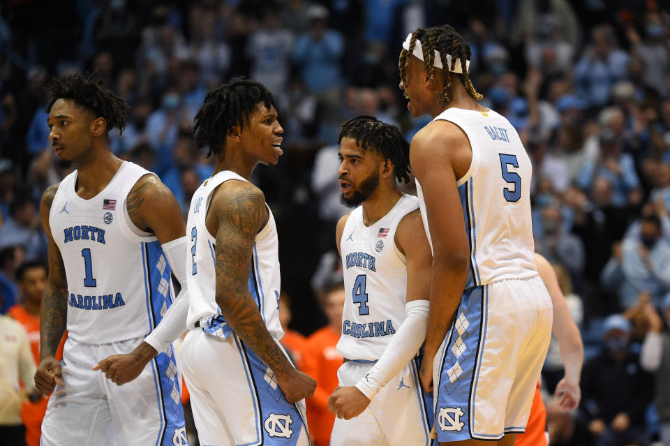 North Carolina returns four starters from last year's Final Four team and is a heavy favorite to run the ACC.