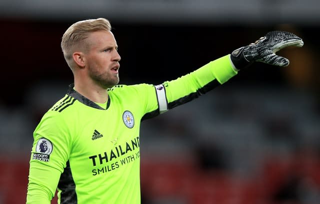 Leicester City goalkeeper Kasper Schmeichel is among those who may be ruled out