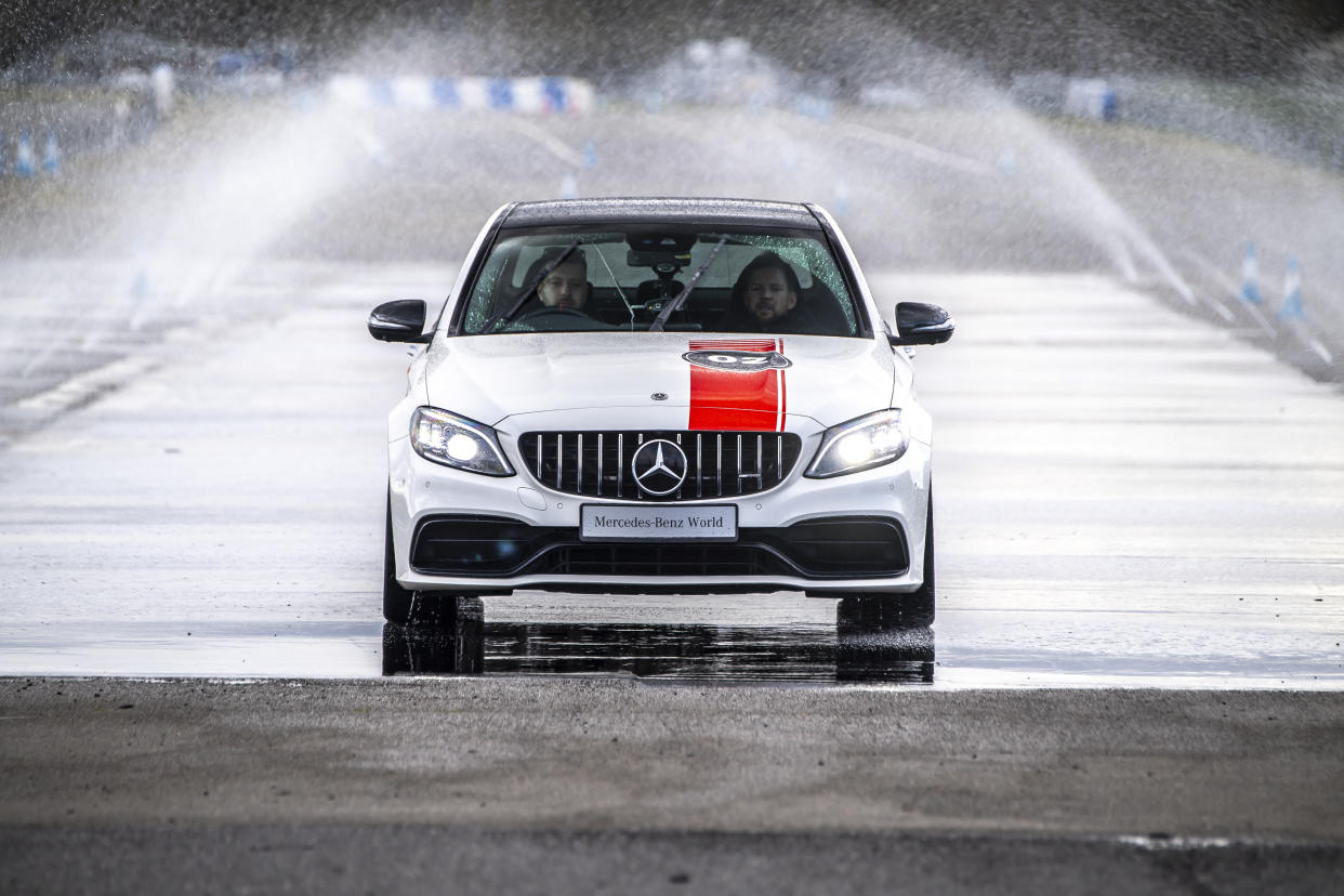 Mercedes-Benz Driver Experience Dynamic Shot