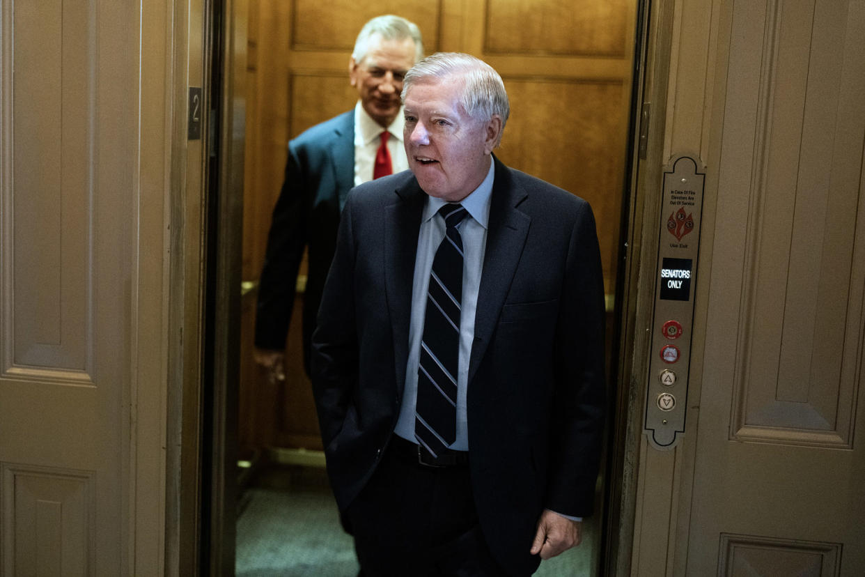 Senate Luncheons (Tom Williams / CQ-Roll Call Inc. via Getty Images)