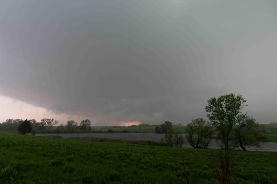 Kansas has seen a series of storms cross the state in recent weeks, including this one on April 30.