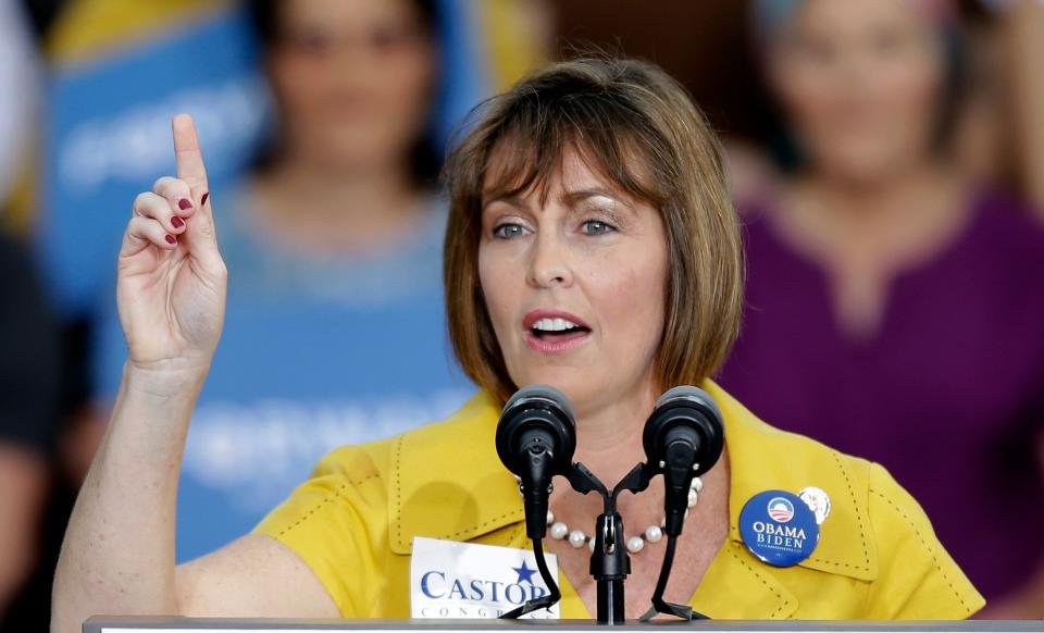 Rep. Kathy Castor (D-Fla.) at a campaign rally in 2012. (Photo: Chris O'Meara/Associated Press)