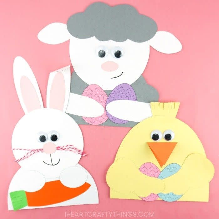 easter animal diy easter cards