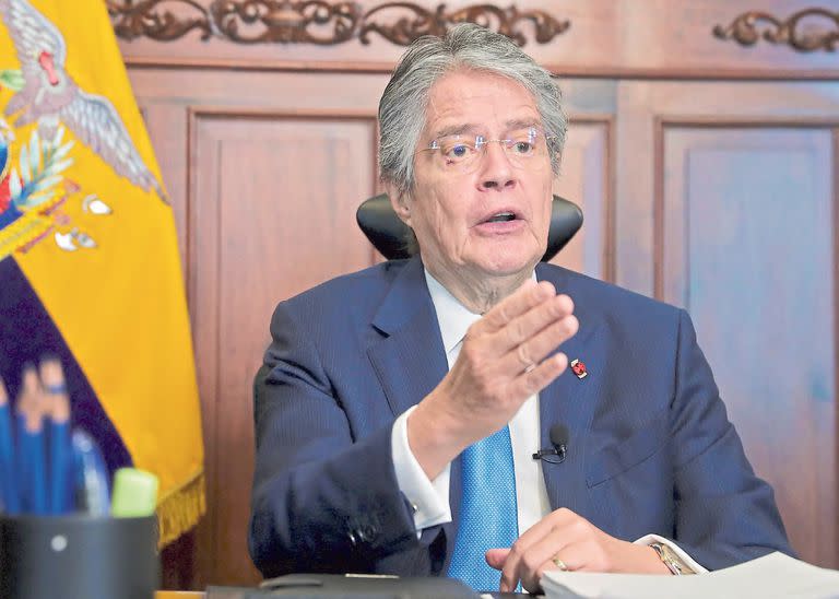 El presidente ecuatoriano Guillermo Lasso