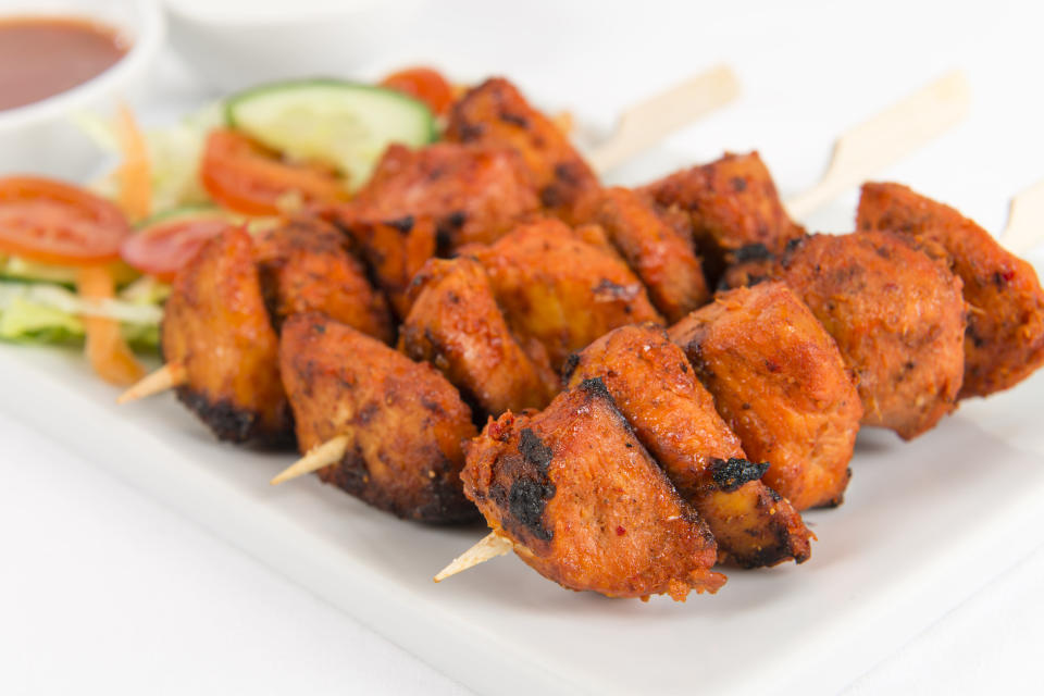 chicken tikka indian food