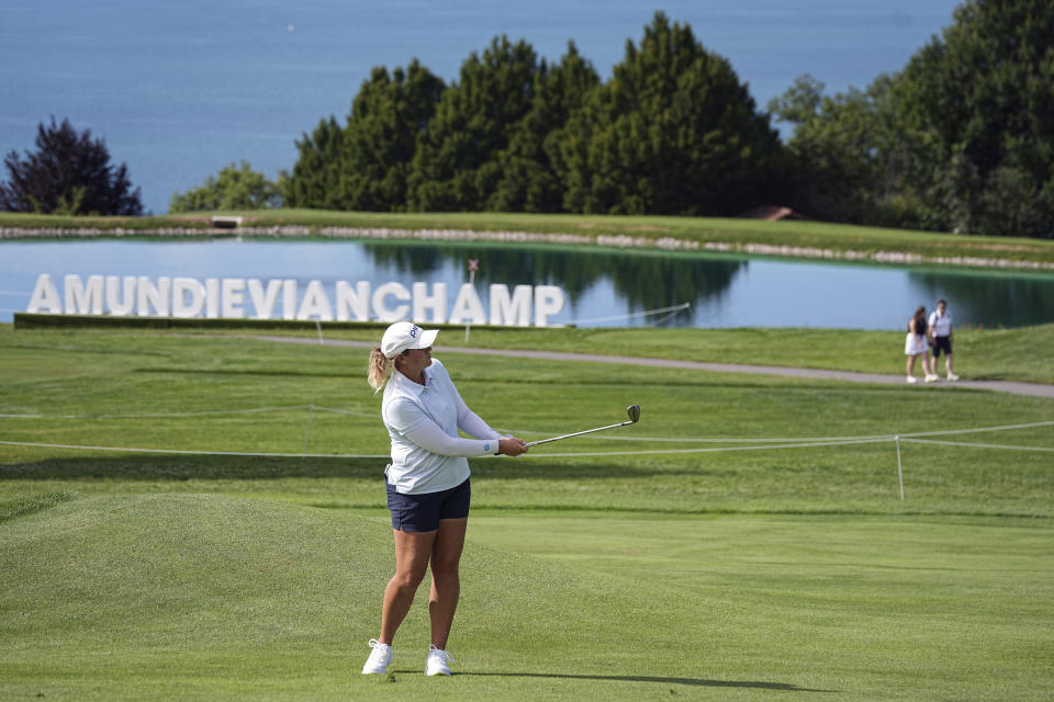 Kyriacou has 1shot lead going into final round of Evian Championship