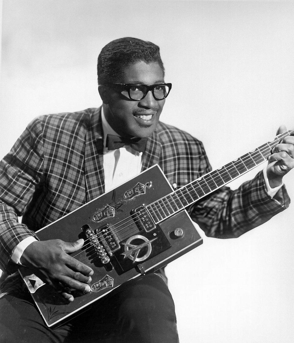 Hey, Bo Diddley! Your first album is being inducted into the Blues Hall of Fame!