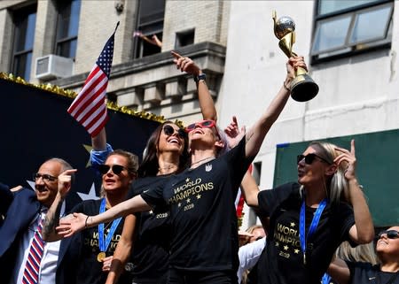 Soccer: Womens World Cup Champions-Parade