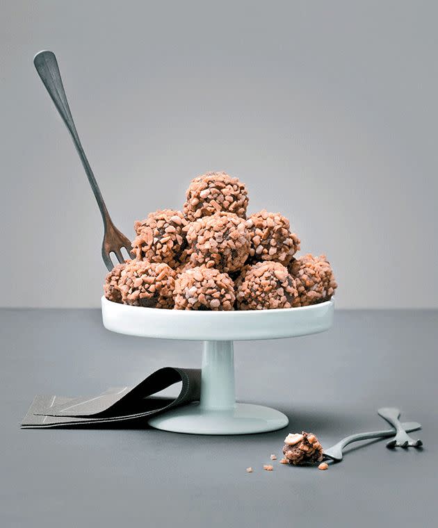 <p>Nutella truffles</p>