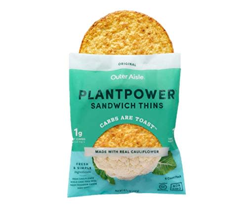 Outer Aisle Gourmet Cauliflower Sandwich Thins