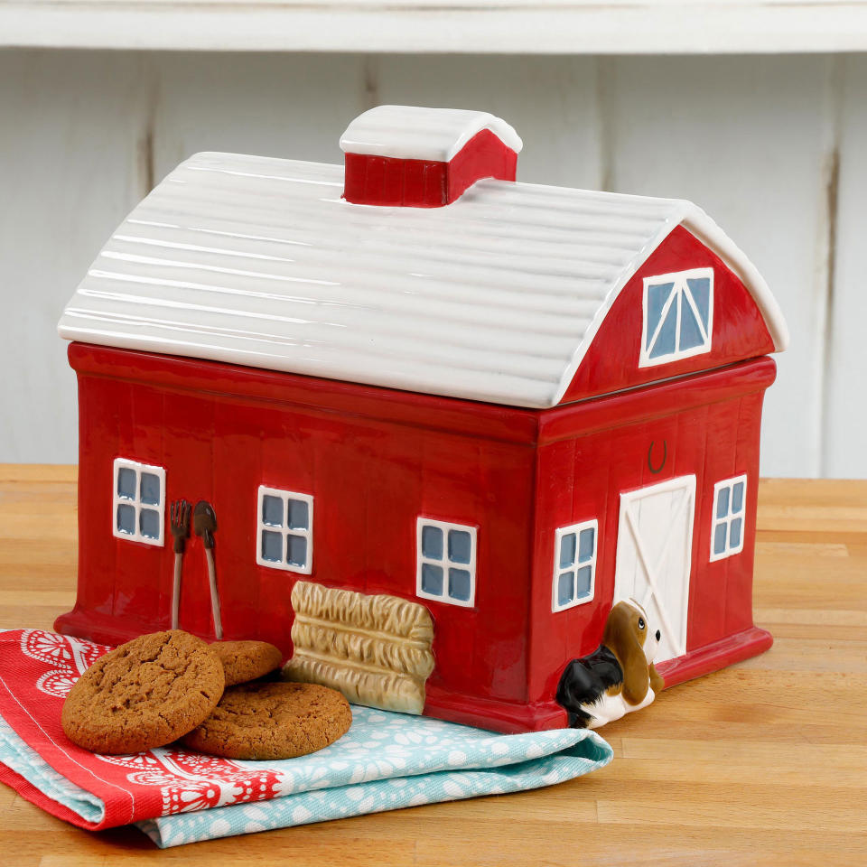 Barn 7.9 Inch Cookie Jar