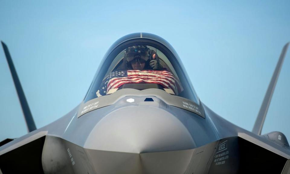 <span>Photograph: Us Air Force/Reuters</span>