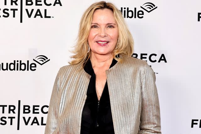 <p>Jamie McCarthy/Getty</p> Kim Cattrall attends "Modern Love With Kim Cattrall" premiere during the 2023 Tribeca Festival at SVA Theatre on June 14, 2023 in New York City.