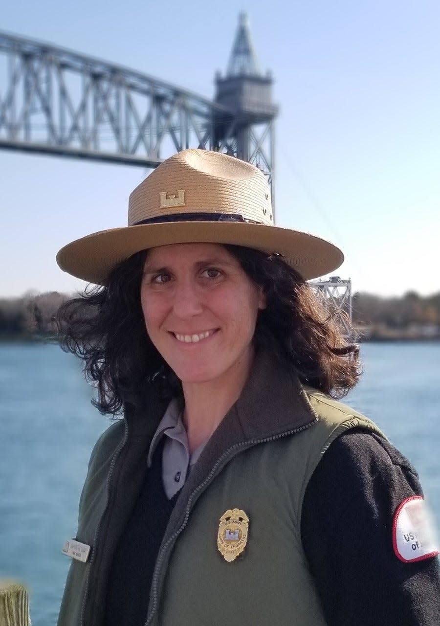 Cape Cod Canal park ranger Samantha Gray
