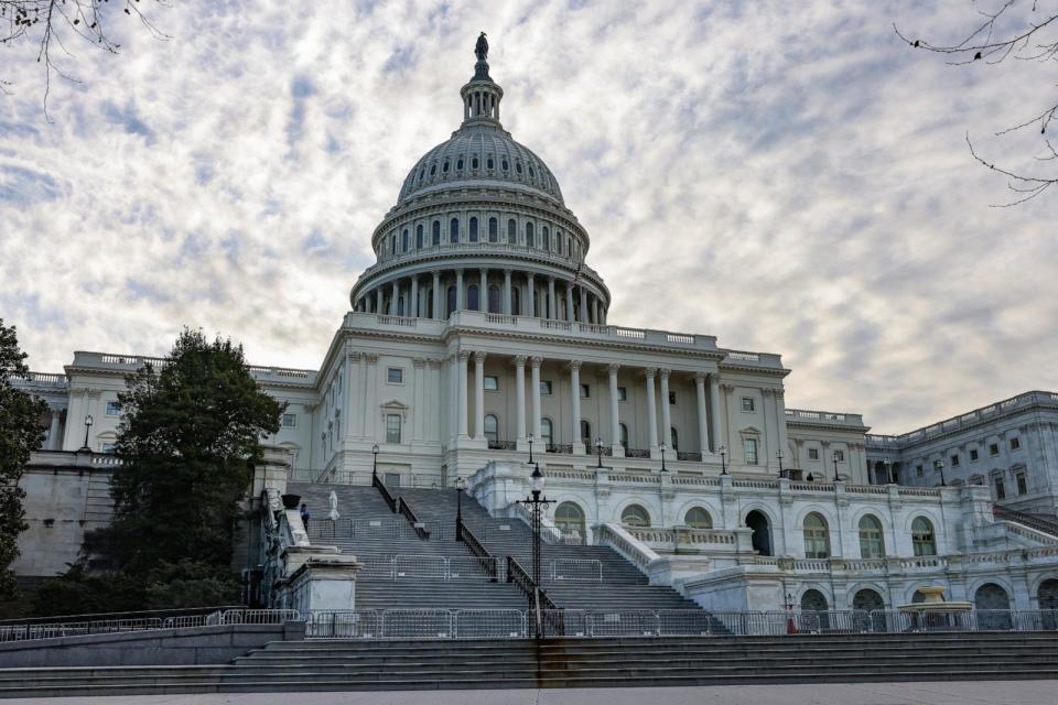 PHOTO: A view of the U.S. Capitol on March 12, 2024 in Washington, DC.  (Jemal Countess/Getty Images, FILE)