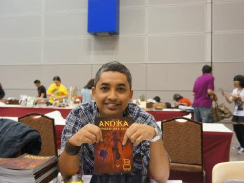 Mohd Adnan Shamsuddin is the creator of the comic book