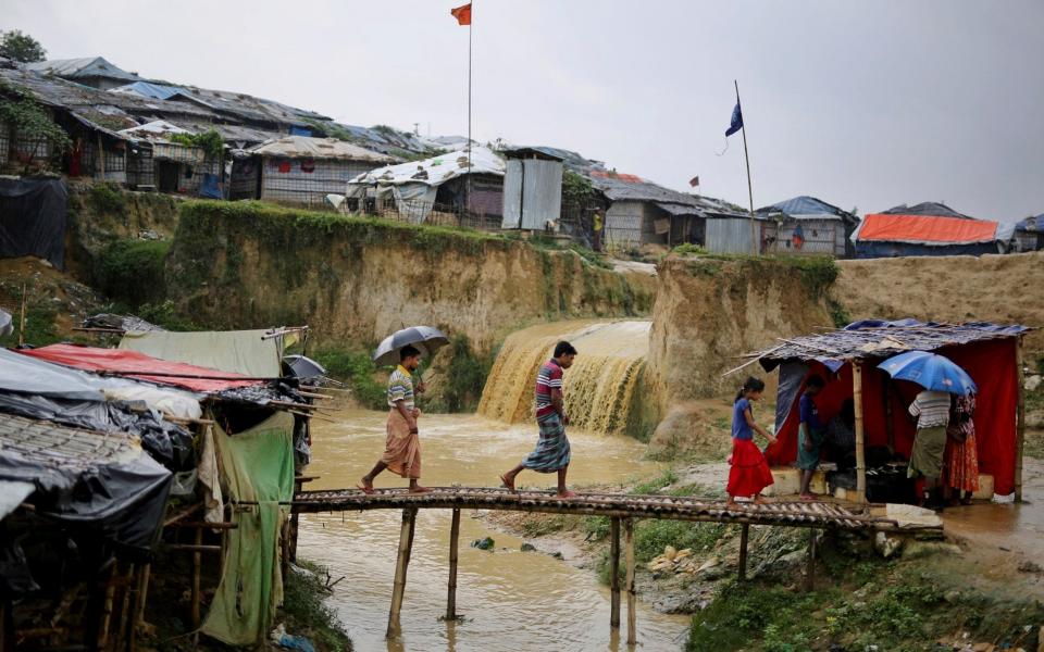 Most refugees live in vast camps near the coastal town of Cox's Bazar - Altaf Qadri/AP