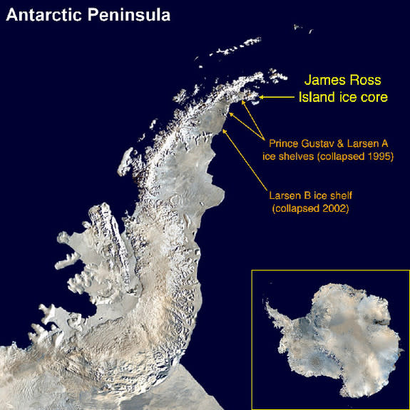 Antarctic Peninsula Warms Rapidly … Again