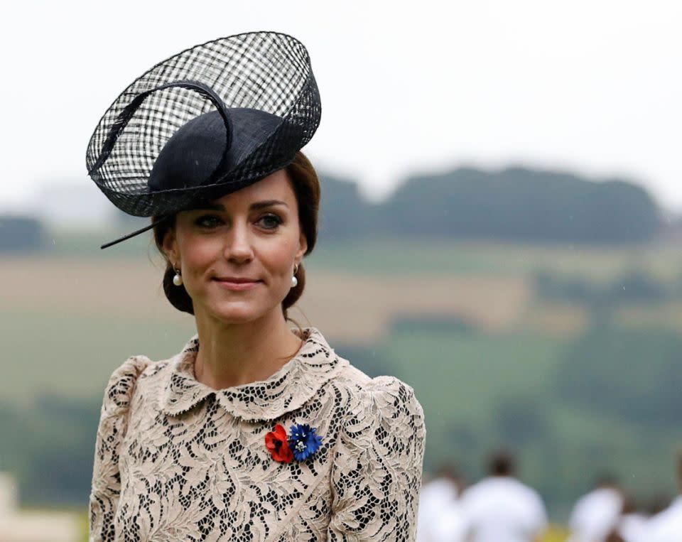 Kate Middleton has reportedly vowed to protect Meghan Markle from Camilla. Photo: Getty Images