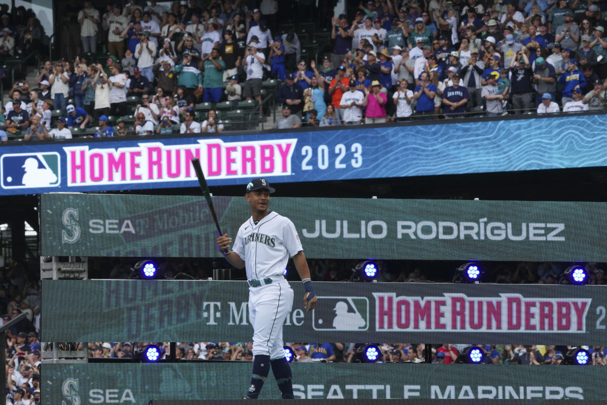 2023 MLB Home Run Derby Julio Rodriguez sets singleround record with