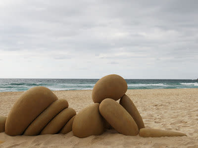 <p>'Bondi Venus' by artist Dennis Kalous</p>