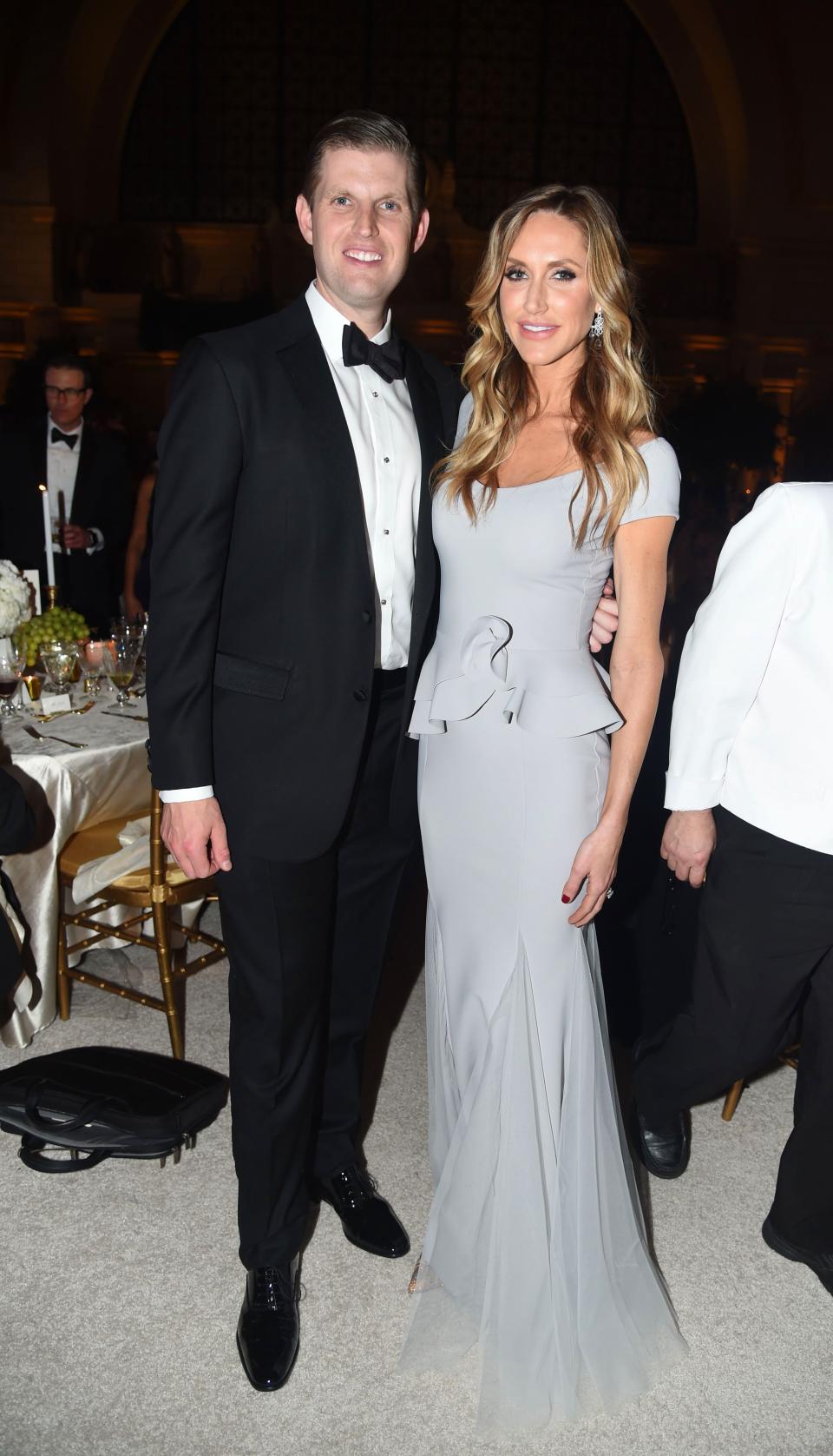 Eric Trump and Lara Yunaska Trump