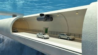 Norway is designing a floating underwater tunnel