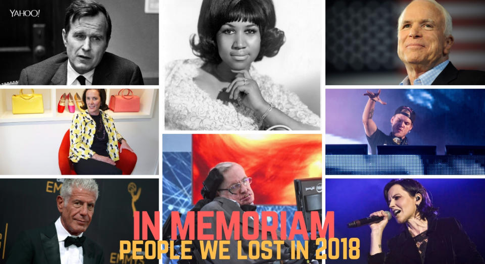 Year in Review 2018: In Memoriam