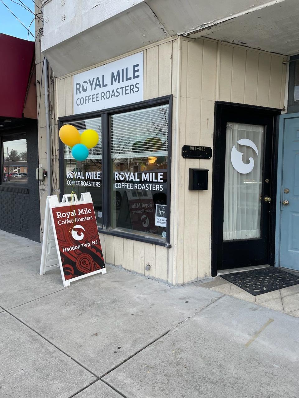 Royal Mile Coffee Roasters is open in Haddon Township.