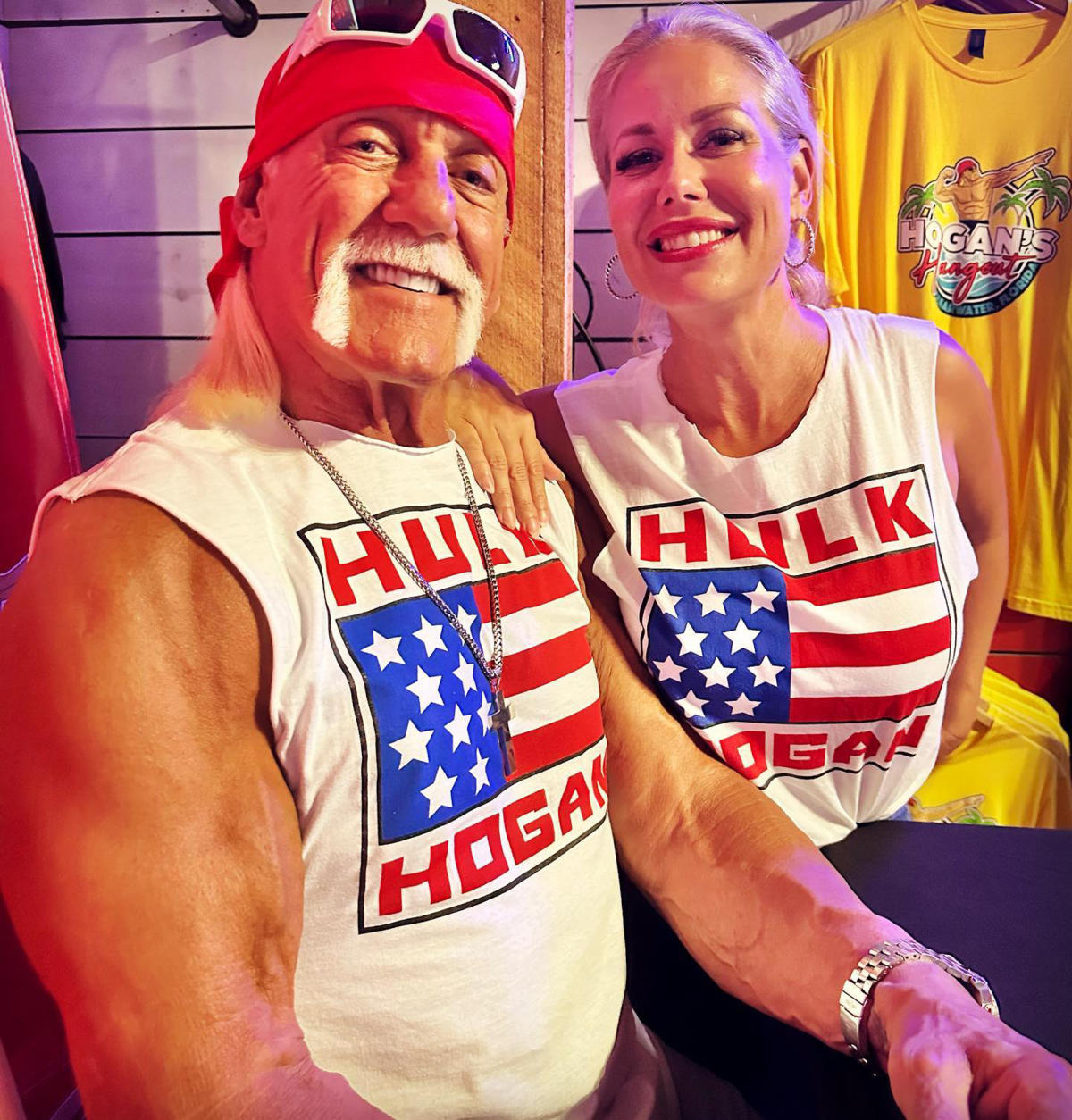 Hulk Hogan Is Engaged to Girlfriend Sky Daily After More Than 1 Year of