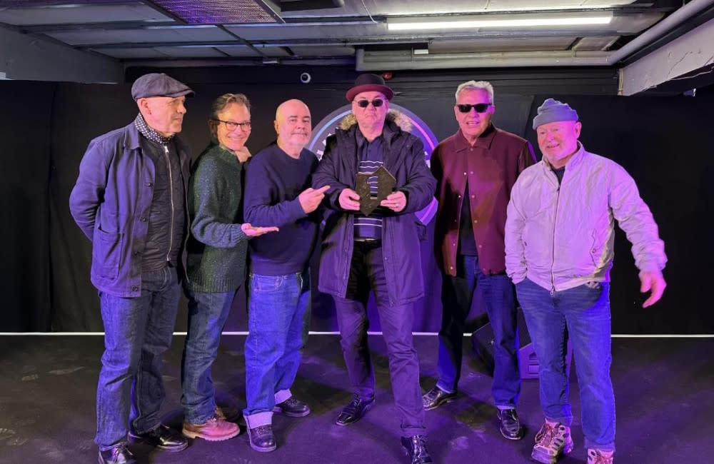 Madness are celebrating landing their third UK No 1 album credit:Bang Showbiz