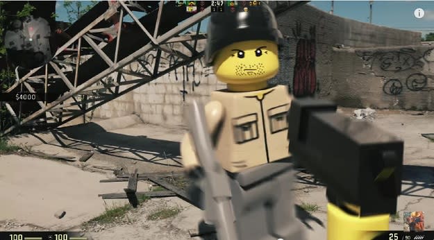 If LEGO Made First Person Shooters - GIFs - Imgur