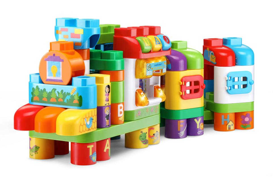 LeapBuilders Learning Blocks Playset