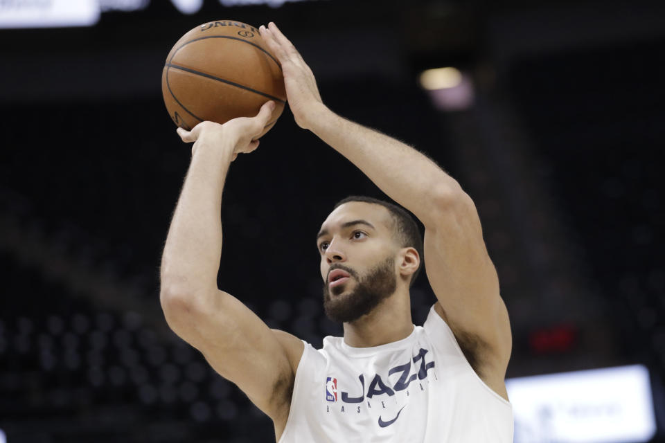 Utah Jazz center Rudy Gobert tested positive for the coronavirus on Wednesday, prompting the league to suspend the season.