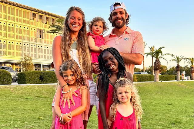 <p>Thomas Rhett Akins/Instagram</p> Thomas Rhett and Lauren Akins with their four daughters