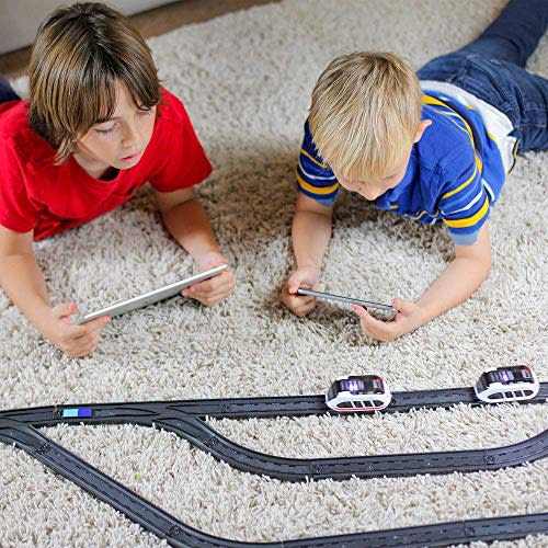 intelino J-1 Smart Train Starter Set - Works Screen-Free and App-Connected - Robot Toy Train That Teaches Coding Through Play - Wooden Train Set Compatible - Ages 3+ (Amazon / Amazon)