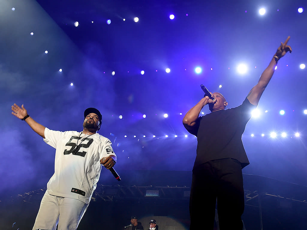 NWA reunion with Dr Dre actually happens at Coachella with added