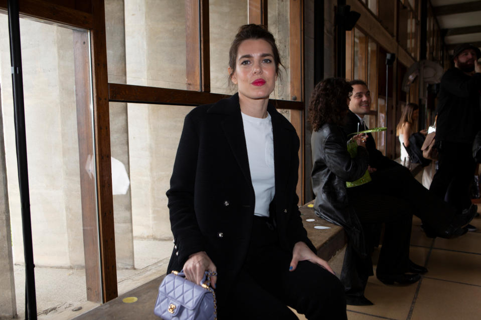 Charlotte Casiraghi at the Chanel Cruise 2024 Runway Show