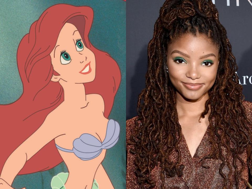 ariel little mermaid halle bailey