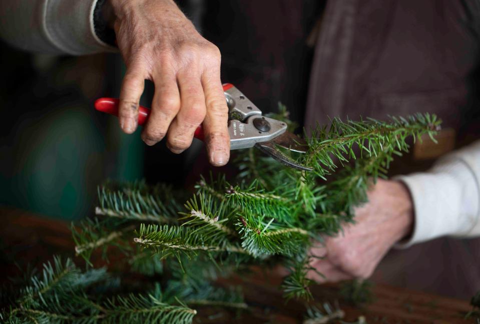 Some Cincinnati-area Christmas tree farms also sell wreaths and offer other family-friendly activities.