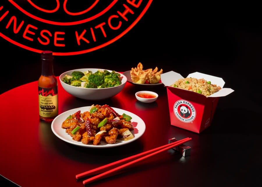 Panda Express has partnered with the beloved Hot Ones brand on new dish in stores through Jan. 2, 2023. (Panda Express)