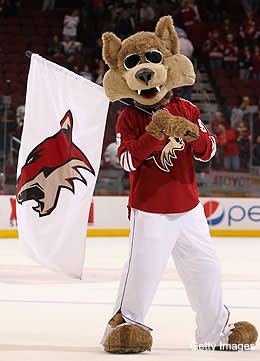 Howler, the Arizona Coyotes Mascot