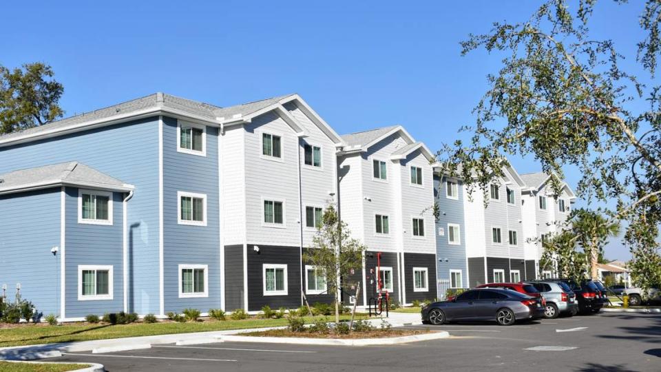 The Sandpiper Place Apartments, 4605 26th St. W., Bradenton, held a grand opening ceremony on Feb. 10, 2022. The 92-unit complex provides affordable housing for Manatee County residents and highlights the need for similar offerings in other locations.