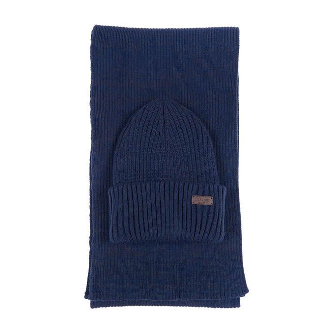 <p><strong>Barbour</strong></p><p>nordstrom.com</p><p><strong>$80.00</strong></p><p>Barbour makes some of the best cold-weather accessories in the game. This beanie/scarf combo is a great bang for your buck, thanks to the quality of product and design. The classic navy can be worn with almost everything and on repeat because it doesn't stand out. </p><p><strong><em>Read more: <a href="https://www.menshealth.com/style/g41636158/best-winter-beanies/" rel="nofollow noopener" target="_blank" data-ylk="slk:Best Winter Beanies" class="link ">Best Winter Beanies</a></em></strong></p>